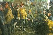 i kobmandens bad en vinterdag Michael Ancher